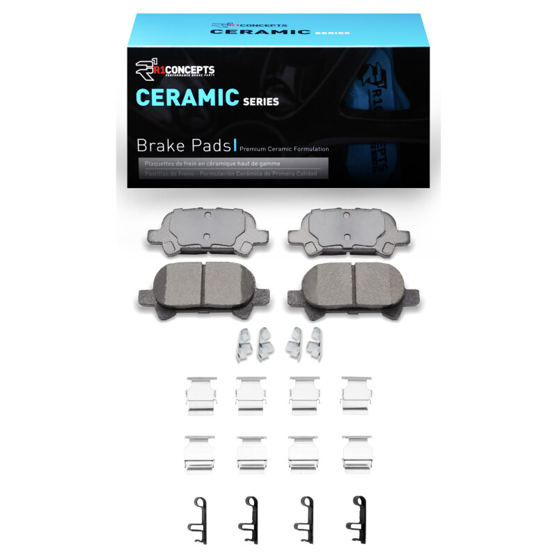 Toyota Avalon Brake Pads - Rear - R1 Concepts - Ceramic - `00-`04